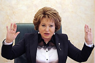 Матвиенко выступила против «грязных семейных историй» на телевидении